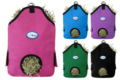 cuteNfuzzy Canvas Small Pet Hanging Hay Bag for Guinea Pigs and Rabbits