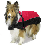 Derby Originals Ruff Pup 1200D Medium Weight Winter Dog Coat with Neck Cover 220g and Harness Compatible Opening