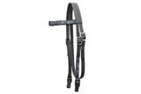 Tahoe Tack Patterned Double Layer Nylon Western Browband Headstalls for Horses Available in 6 Colors