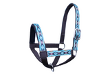 Derby Originals Patterned Double Layer Nylon Figure-8 Cattle Halters Multiple Colors and Sizes
