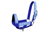 Derby Originals Patterned Double Layer Nylon Figure-8 Cattle Halters Multiple Colors and Sizes
