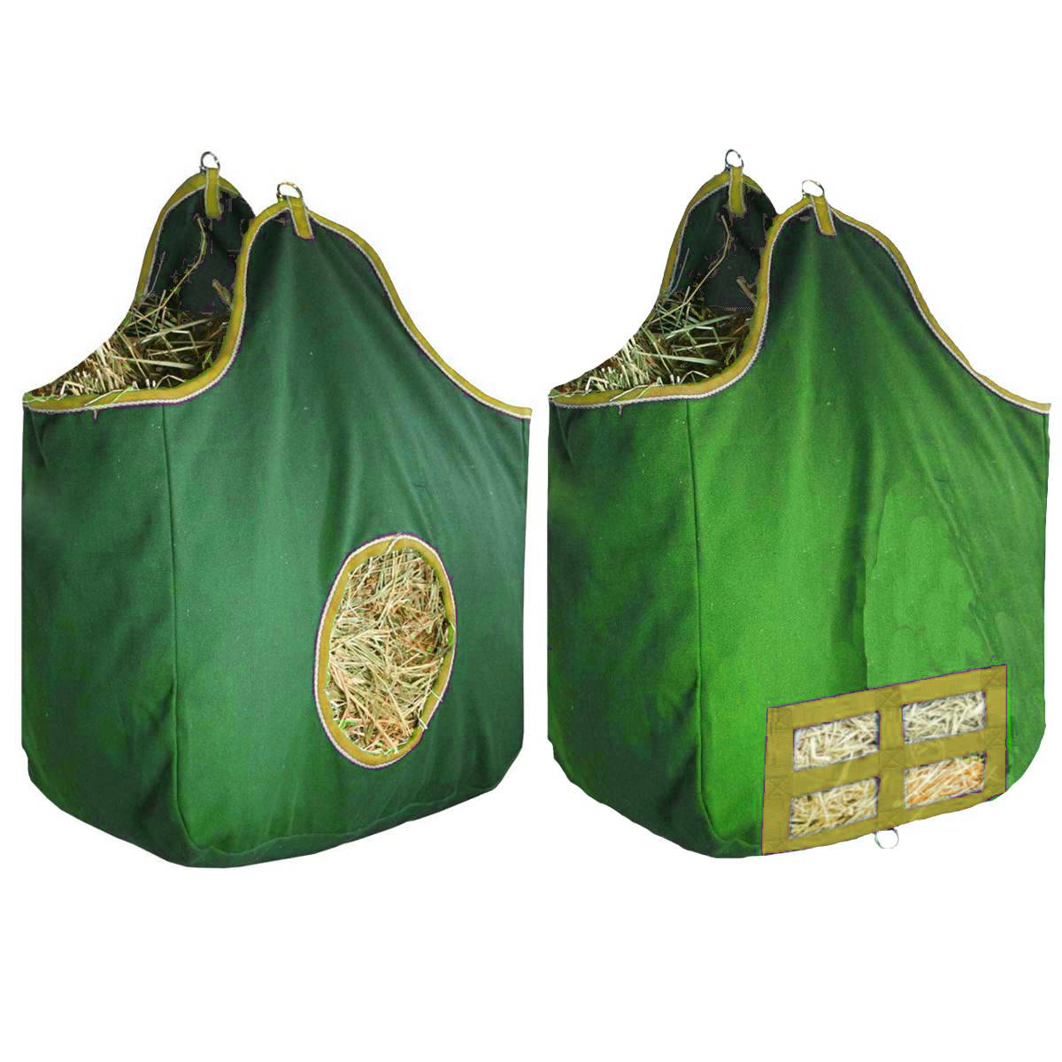 Reliable double sided ripstop hay bag for horses