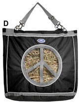 Derby Originals Top Load Peace Sign Hanging Horse Hay Bag with 6 Month Warranty