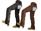 Tahoe Suede Leather Western Full Chaps with Fringes - Tack Wholesale