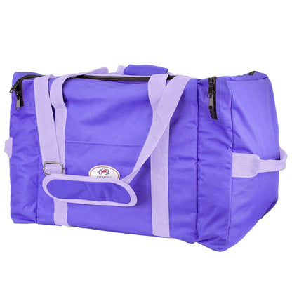Coordinating duffle gear bag by Derby Originals, matches with tack bags
