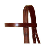 Paris Tack Classic Flat Leather English Hunt Bridle with Laced Reins and 1 Year Warranty