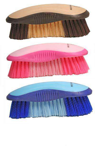 Derby Super Grip Stiff Crinkled Bristle Dandy Brush - Tack Wholesale