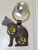 Tahoe Sleigh Door Bell Hanger Cat 2 Bells
