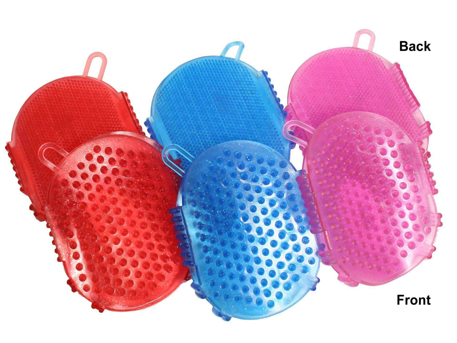 Derby Dual Side Massage & Clean Glitter Scrub Curry - Tack Wholesale