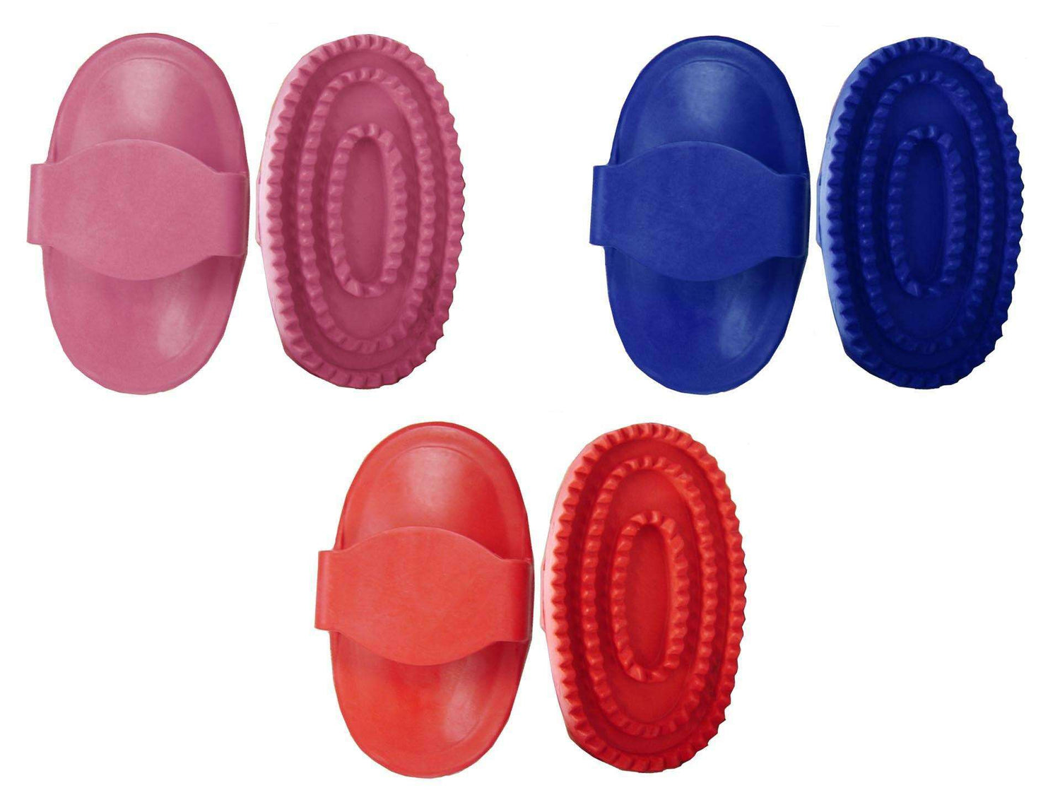 Large Rubber Curry Comb - Tack Wholesale