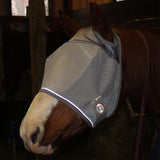 Derby Originals UV-Blocker Premium Reflective Safety Horse Fly Mask without Ears or Nose Cover with One Year Warranty