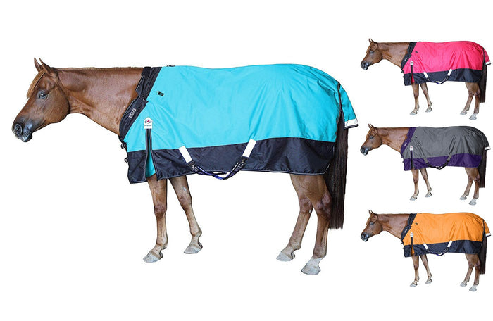Derby Originals Premium Pair of Removable Universal Elastic Leg Straps for Horse Blankets - Fe