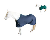 Derby Originals Fleece Cooler for Horses All Season Sheet & Blanket Liner with Crossed Surcingles
