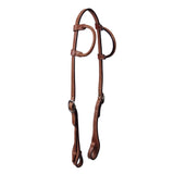 Tahoe Tack Quick Change Bit Leather Western Double Ear Headstall