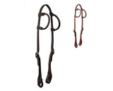 Tahoe Tack Quick Change Bit Leather Western Double Ear Headstall