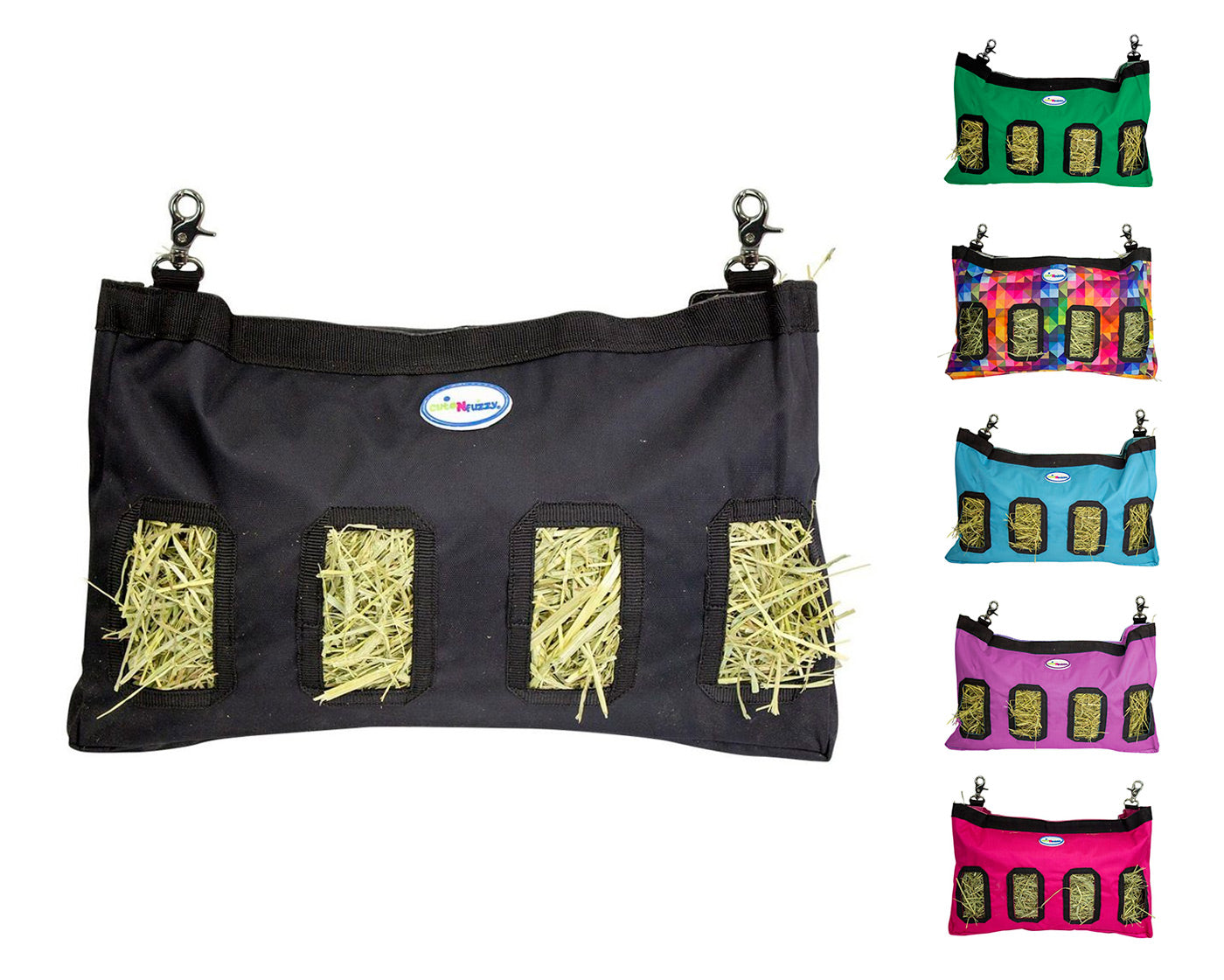 CuteNfuzzy Small Pet Medium Hay Bag for Guinea Pigs and Rabbits