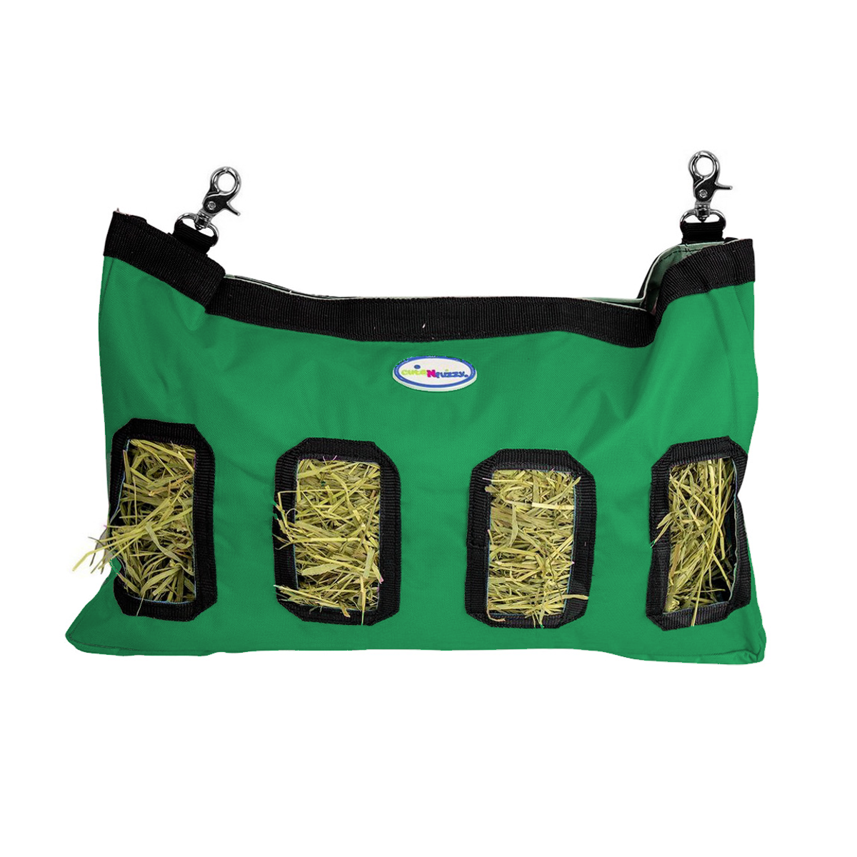 CuteNfuzzy Small Pet Medium Hay Bag for Guinea Pigs and Rabbits Green
