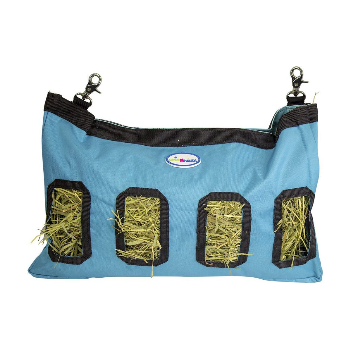 CuteNfuzzy Small Pet Medium Hay Bag for Guinea Pigs and Rabbits Blue Main