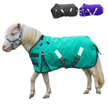 Derby Originals Nordic-Tough 1200D Heavy Weight Reflective Waterproof Winter Mini Horse Pony Turnout Blanket 300g with 2 Year Warranty