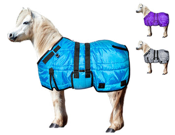Derby Originals Wind Storm Closed Front 420D Medium Weight Winter Mini Horse Pony Stable Blanket 200g