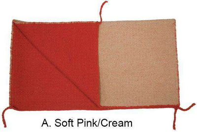 Reversible Wool Saddle Blankets - 36" X 34" - Tack Wholesale