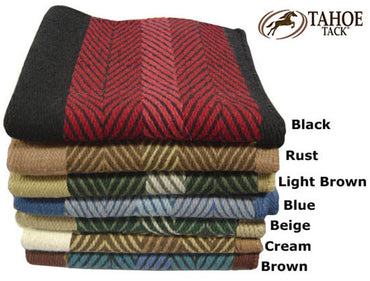 Zee Bar Design New Zealand Wool Saddle Blanket 36