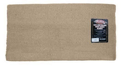 Weaver New Zealand Wool Saddle Blanket Solid Color 36" X 34" Warehouse Find
