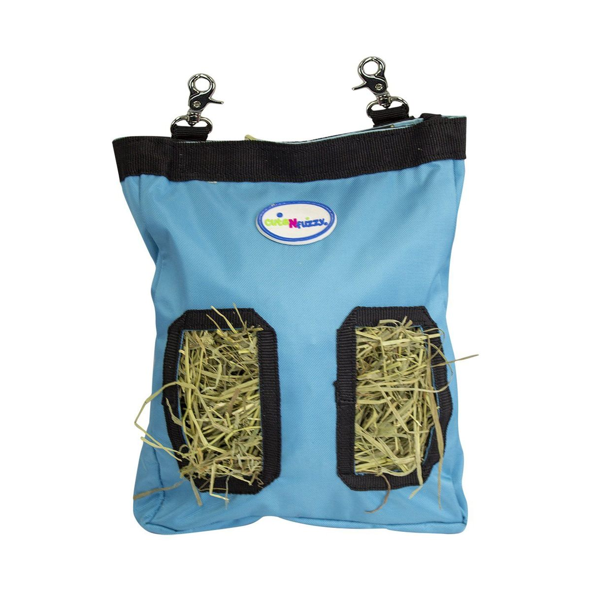 CuteNfuzzy Small Pet Small Hay Bag for Guinea Pigs and Rabbits Blue main
