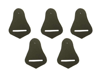 Leather Strap Holder for Western Saddle - Set of 5 - Tack Wholesale