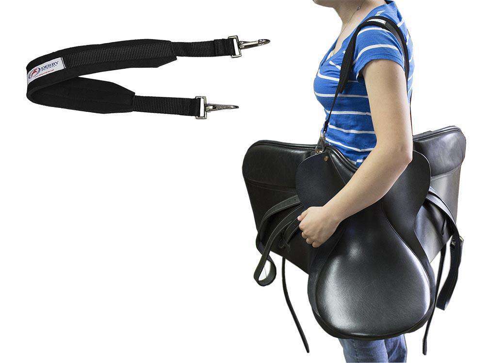 Derby Originals Padded Nylon Saddle Carry Strap - Tack Wholesale