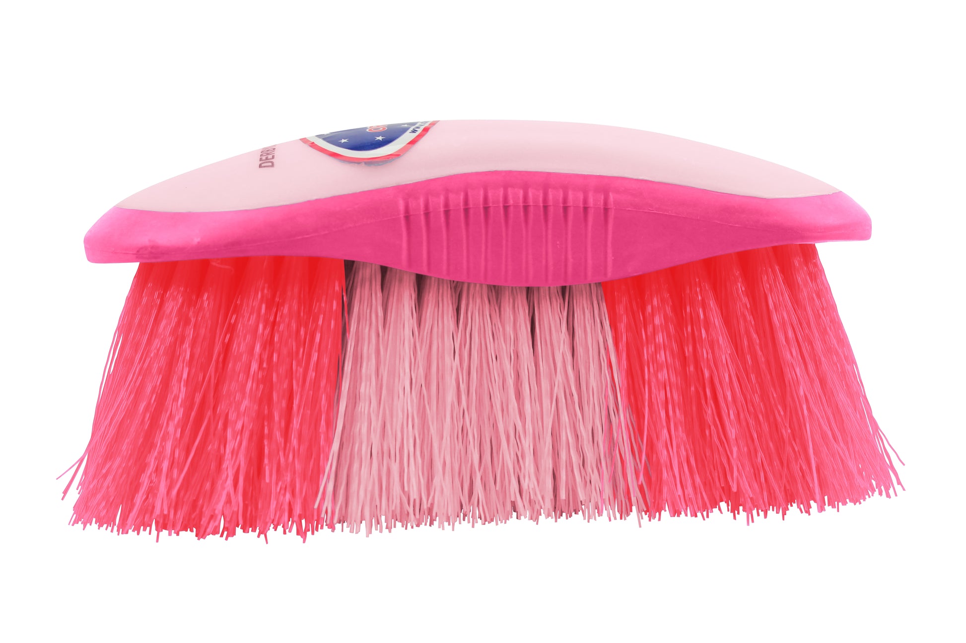 Super_Grip_Stiff_Bristle_Dandy_Brush Pink