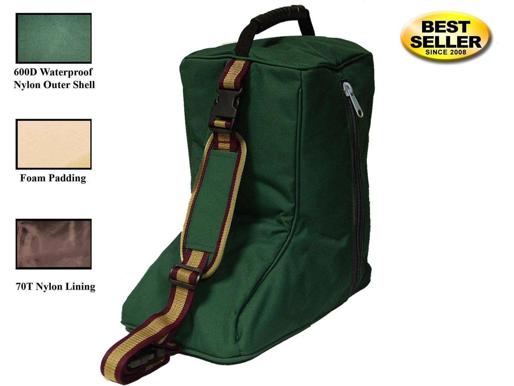 Tahoe Tack Triple Layer Padded Western Boot Carry Bag Tack Wholesale