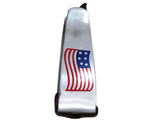 Tahoe Patriotic American Flag Angled Barrel Stirrups Pair - Tack Wholesale