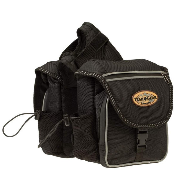 Weaver Leather Trail Gear Pommel Bag - Black