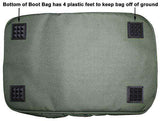 Tahoe Tack Triple Layer Padded Western Boot Carry Bag - Tack Wholesale