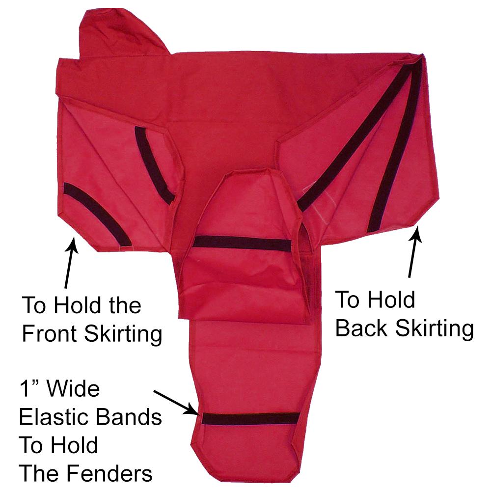 Dura-Tech® Nylon Western Saddle Cover
