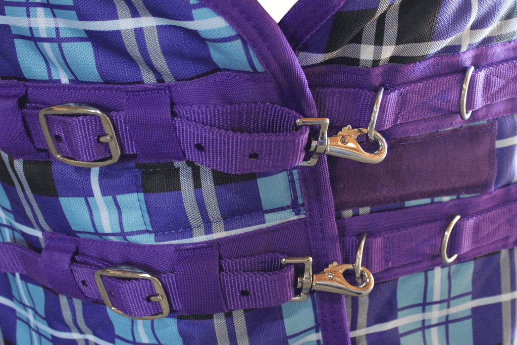 Arctic Plaid 1200D Waterproof Nylon Horse Winter Turnout Blanket Two