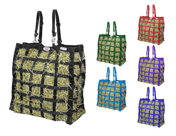 Derby Originals Easy Feeder Horse Hay Bag - Super Tough Bottom Design Holds 2-3 Flakes