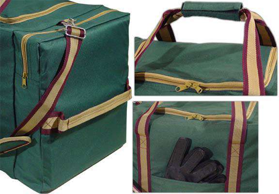 Duffle gear bag by Derby Originals, coordinating with tack carry bags