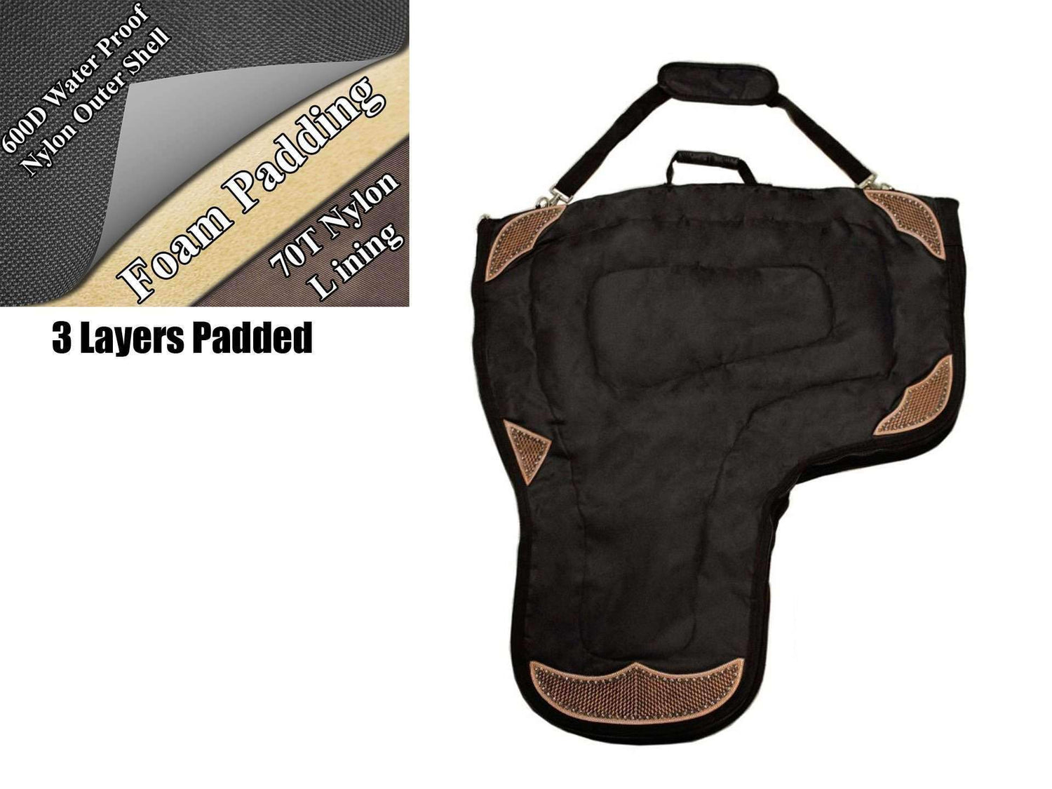Durango Western Saddle Carry Bag by Tahoe Tack - Tack Wholesale